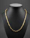 Collana uomo bizantina oro 18kt